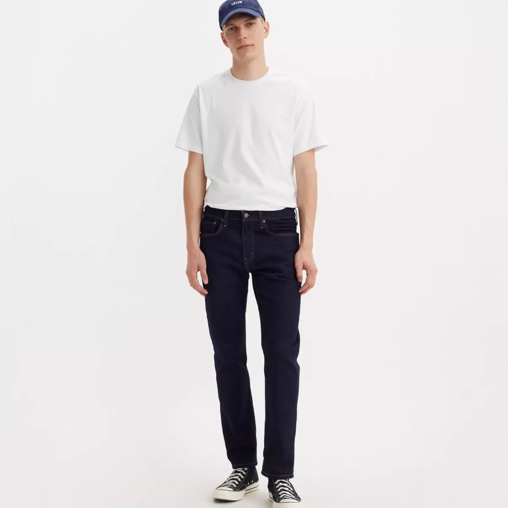 Levi's Men’s 502 Dark Wash Taper Jeans